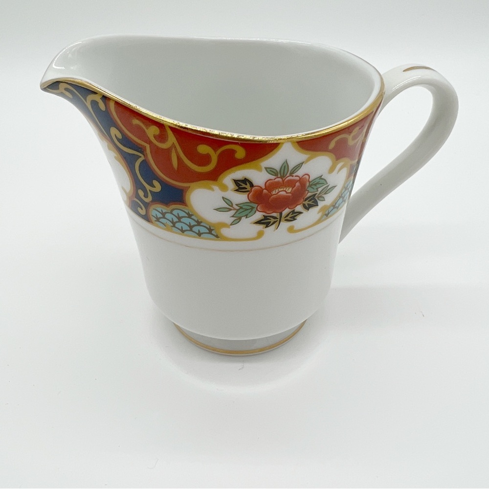 Sugar Creamer Set Momoyama Fine China Kyoto Pattern Japan Vintage Retired - Picture 10 of 13